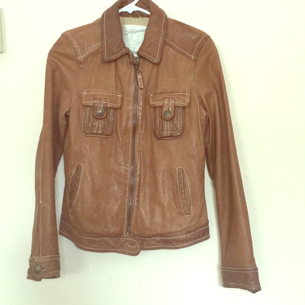 100% genuine leather jacket